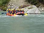 Rafting in der Rheinschlucht, Ruinaulta